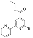 ETHYL 6-BROMO-2,2'-BIPYRIDINE-4-CARBOXYLATE Struktur