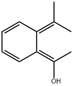 Ethanol, 1-[6-(1-methylethylidene)-2,4-cyclohexadien-1-ylidene]-, (1E)- (9CI) 化学構造式