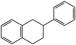 1,2,3,4-テトラヒドロ-2-フェニルナフタレン 化学構造式