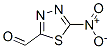 1,3,4-Thiadiazole-2-carboxaldehyde, 5-nitro- (8CI,9CI) 结构式