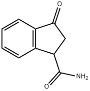 1-Indancarboxamide,  3-oxo-  (8CI),29427-71-2,结构式