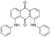 1,8-Bis(phenylamino)-9,10-anthracenedione Structure