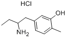 ALPHA-ETHYL-3-HYDROXY-4-METHYLPHENETHYLAMINE HYDROCHLORIDE Struktur
