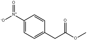 对硝基苯乙酸甲酯, 2945-08-6, 结构式