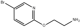 2-((5-溴吡啶-2-基)氧基)乙烷-1-胺, 29450-02-0, 结构式