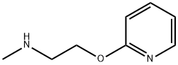 N-METHYL-2-(PYRIDIN-2-YLOXY)ETHANAMINE,29450-04-2,结构式