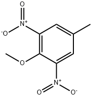 4-甲氧基-3,5-二硝基甲苯, 29455-11-6, 结构式