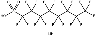 十七氟-1-辛烷磺酸锂,29457-72-5,结构式