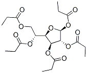 .beta.-D-Glucofuranose, pentapropanoate Structure