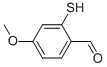 2-巯基-4-甲氧基苯甲醛,294674-98-9,结构式