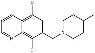 294675-78-8 5-CHLORO-7-[(4-METHYLPIPERIDIN-1-YL)METHYL]QUINOLIN-8-OL