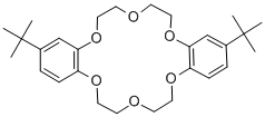4′,4′′(5′′)-二叔丁基二苯并-18-冠-6, 29471-17-8, 结构式