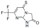 Imidazo[1,2-a]pyrimidin-2(3H)-one,  1,5-dihydro-5-thioxo-7-(trifluoromethyl)- Struktur