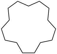 CYCLOPENTADECANE Structure