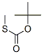 tert-butyl methylsulfanylformate Struktur