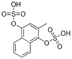 2-메틸-1,4-나프틸렌비스(황산수소)