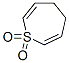 4,5-ジヒドロチエピン1,1-ジオキシド 化学構造式
