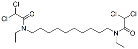 2,2-dichloro-N-[10-[(2,2-dichloroacetyl)-ethyl-amino]decyl]-N-ethyl-ac etamide Structure