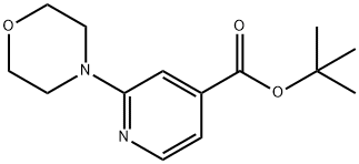 2-(4-吗啉基)-吡啶-4-羧酸叔丁酯,295349-63-2,结构式