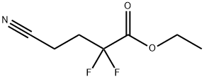 Butanoic acid, 4-cyano-2,2-difluoro-, ethyl ester|