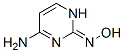 2(1H)-Pyrimidinone, 4-amino-, oxime (9CI) Structure