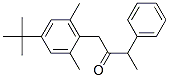 1-(4-tert-Butyl-2,6-xylyl)-3-phenyl-2-butanone,29549-18-6,结构式