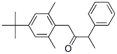 1-(4-tert-Butyl-2,6-xylyl)-3-phenyl-2-butanone Structure