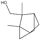 2,3-ジメチルトリシクロ[2.2.1.02,6]ヘプタン-3-メタノール 化学構造式