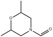 4-Morpholinecarboxaldehyde, 2,6-dimethyl- (8CI,9CI) Struktur