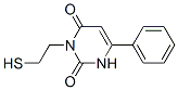 3-(2-Mercaptoethyl)-6-phenyluracil,29558-49-4,结构式