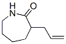 ヘキサヒドロ-3-(2-プロペニル)-2H-アゼピン-2-オン 化学構造式
