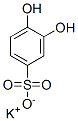 POTASSIUM3,4-DIHYDROXYBENZENESULFONATE Struktur
