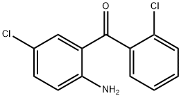 2-Amino-2',5-dichlorobenzophenone Struktur