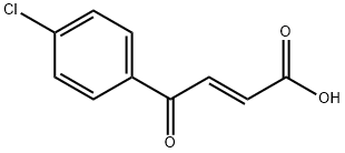 TRANS-3-(4-CHLOROBENZOYL)ACRYLIC ACID Structure