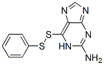 6-(phenyldithio)-1H-purin-2-amine Structure