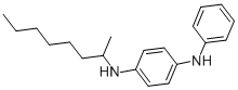 4-(2-OCTYLAMINO)DIPHENYLAMINE 化学構造式