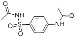 邻乙酰胺基-N-乙酰基苯磺酰胺, 29591-86-4, 结构式