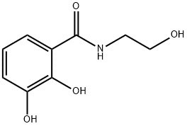 2,3-dihydroxy-N-(2-hydroxyethyl)benzamide Structure