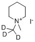 MEPIQUAT IODIDE D3 (METHYL D3),29600-30-4,结构式