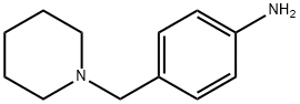 4-(哌啶-1-甲基)苯胺,29608-05-7,结构式