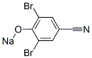 sodium 3,5-dibromo-4-hydroxyphenylcyanide  Struktur