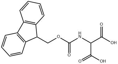 FMOC-氨基丙二酸,296261-32-0,结构式