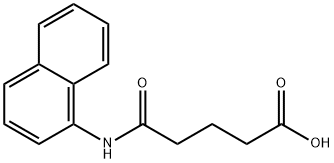 5-(1-NAPHTHYLAMINO)-5-OXOPENTANOIC ACID Structure
