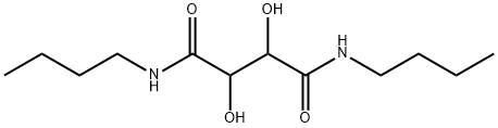 N1,N4-DIBUTYL-2,3-DIHYDROXYSUCCINAMIDE Structure