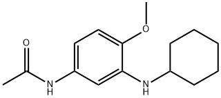 29633-64-5 N-[3-(cyclohexylamino)-4-methoxyphenyl]acetamide