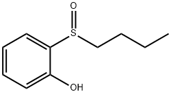 o-(Butylsulfinyl)phenol 结构式