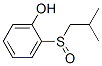 2-(Isobutylsulfinyl)phenol Struktur