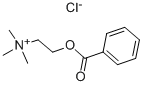 BENZOYLCHOLINE CHLORIDE Struktur