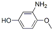 3-Amino-4-methoxyphenol Structure