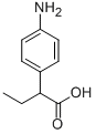 Α-(对氨基苯基)丁酸,29644-97-1,结构式